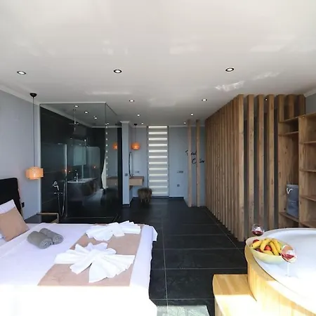Mermaid. Doganin Icinde Size Ait Huzur Dolu, Modern Bir Ev. Villa Kas